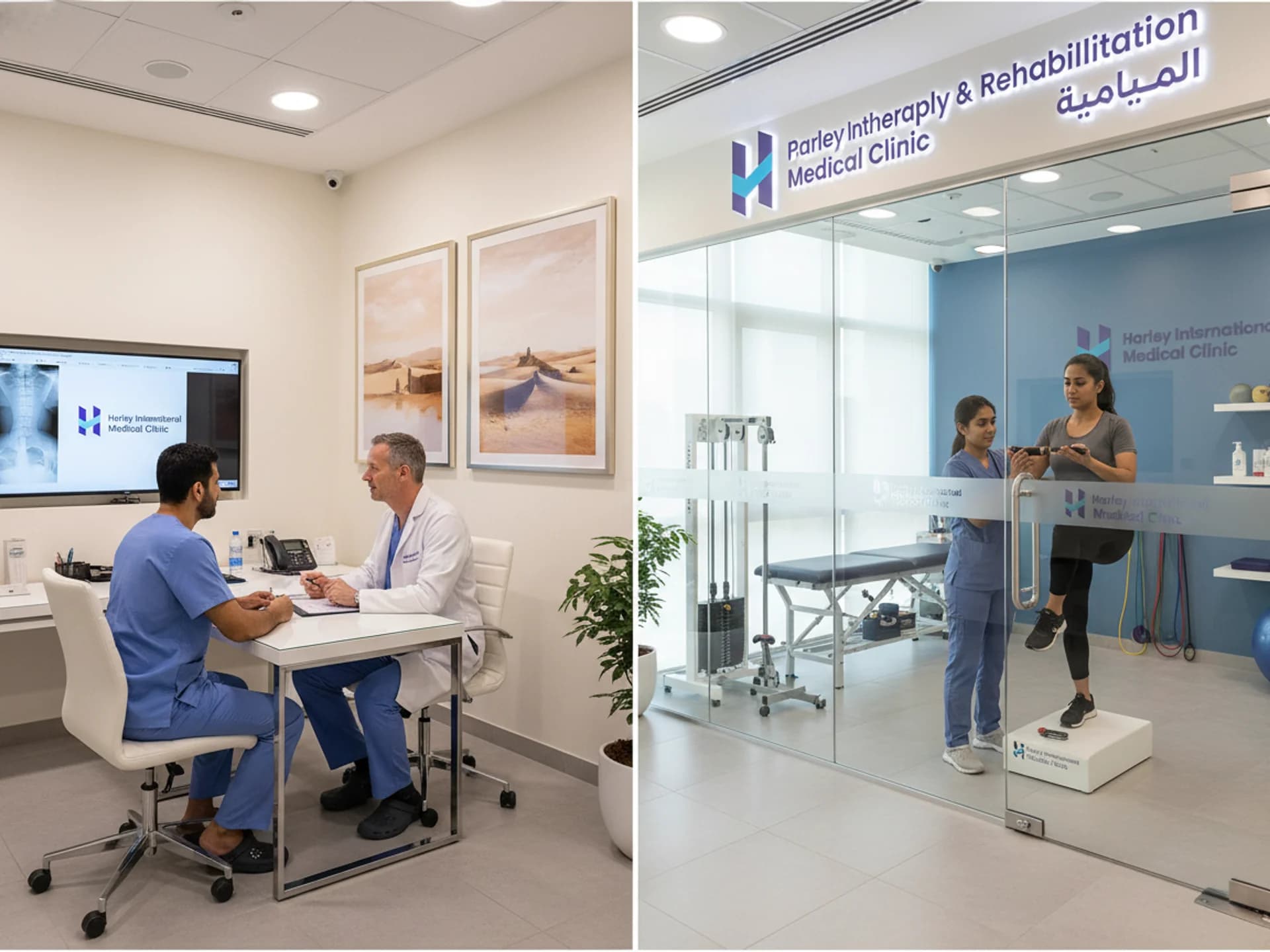  
استشارة جراحة العظام + جلسة العلاج الطبيعي - Healthcare service image