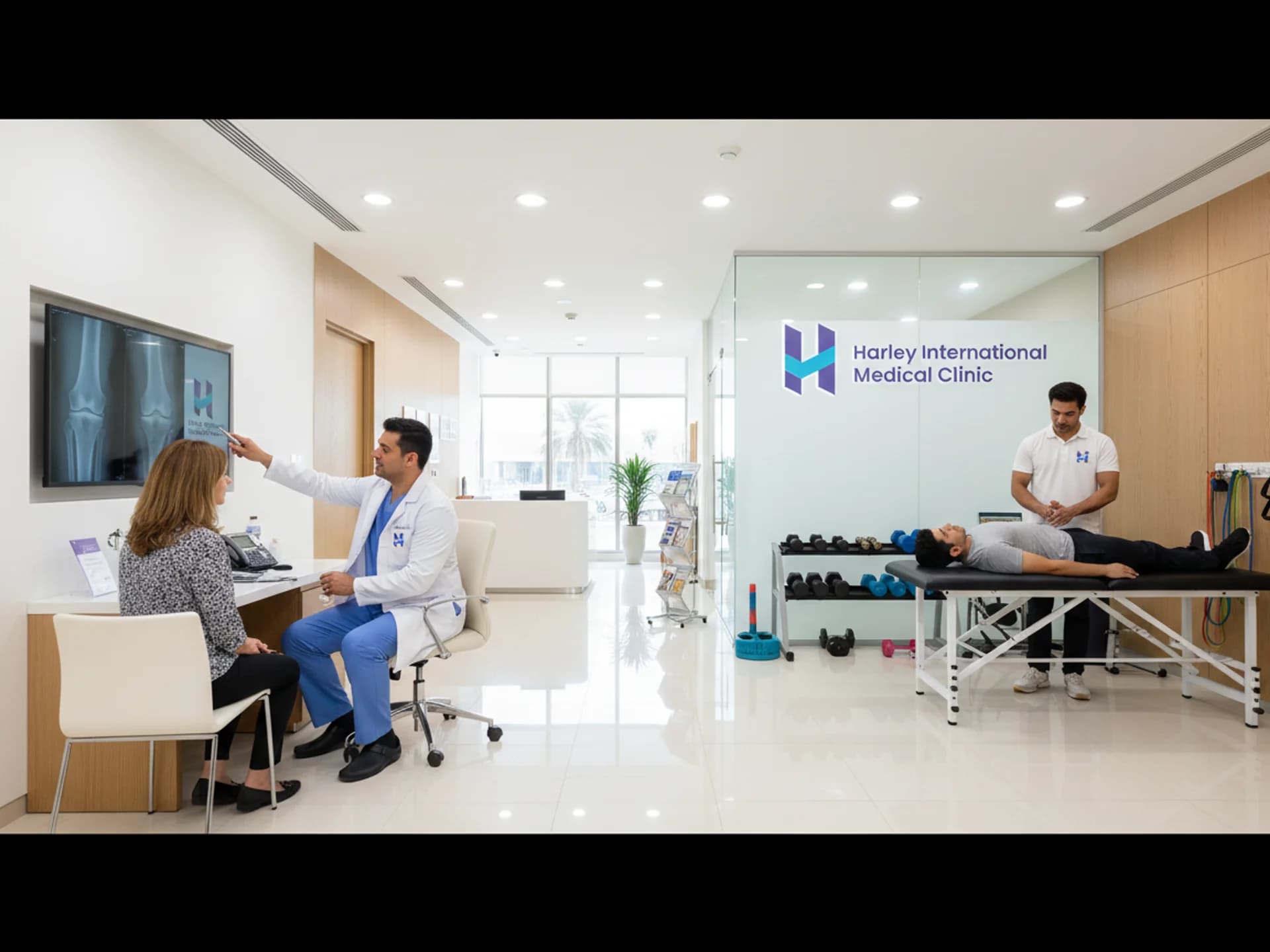  
استشارة جراحة العظام + جلسة علاج طبيعي - Healthcare service image
