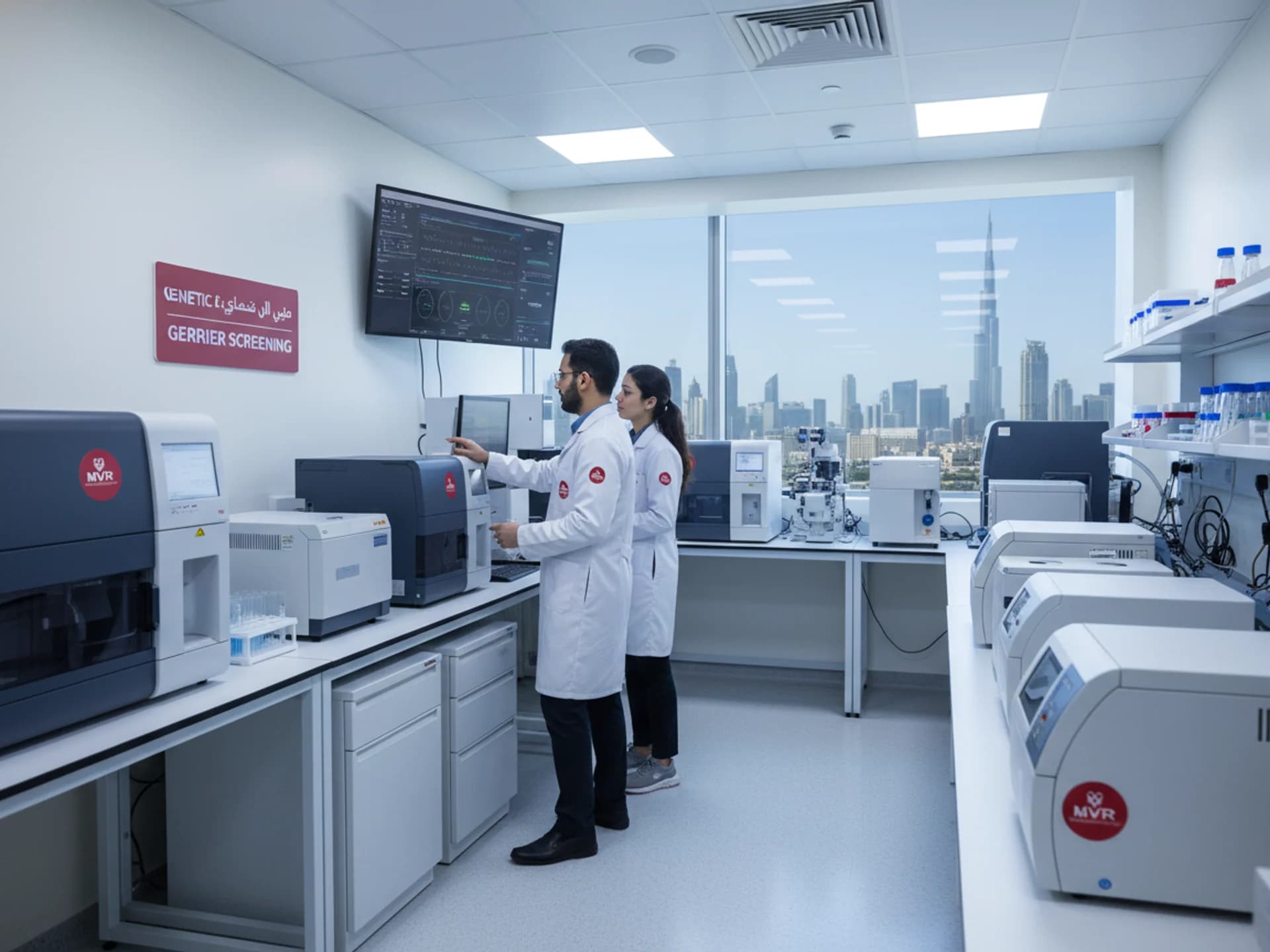  
الاختبار الجيني - فحص الناقل - Healthcare service image