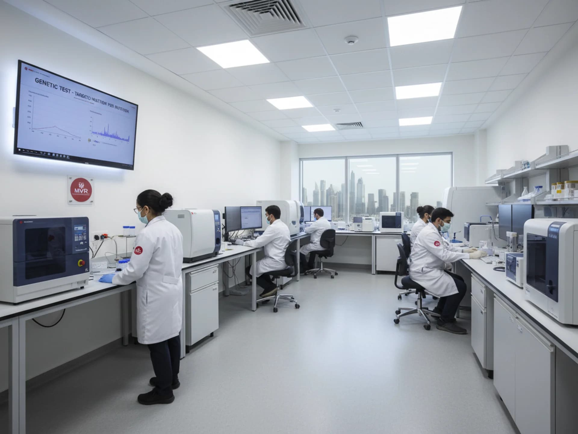  
الاختبار الجيني - الطفرة المستهدفة لكل طفرة - Healthcare service image