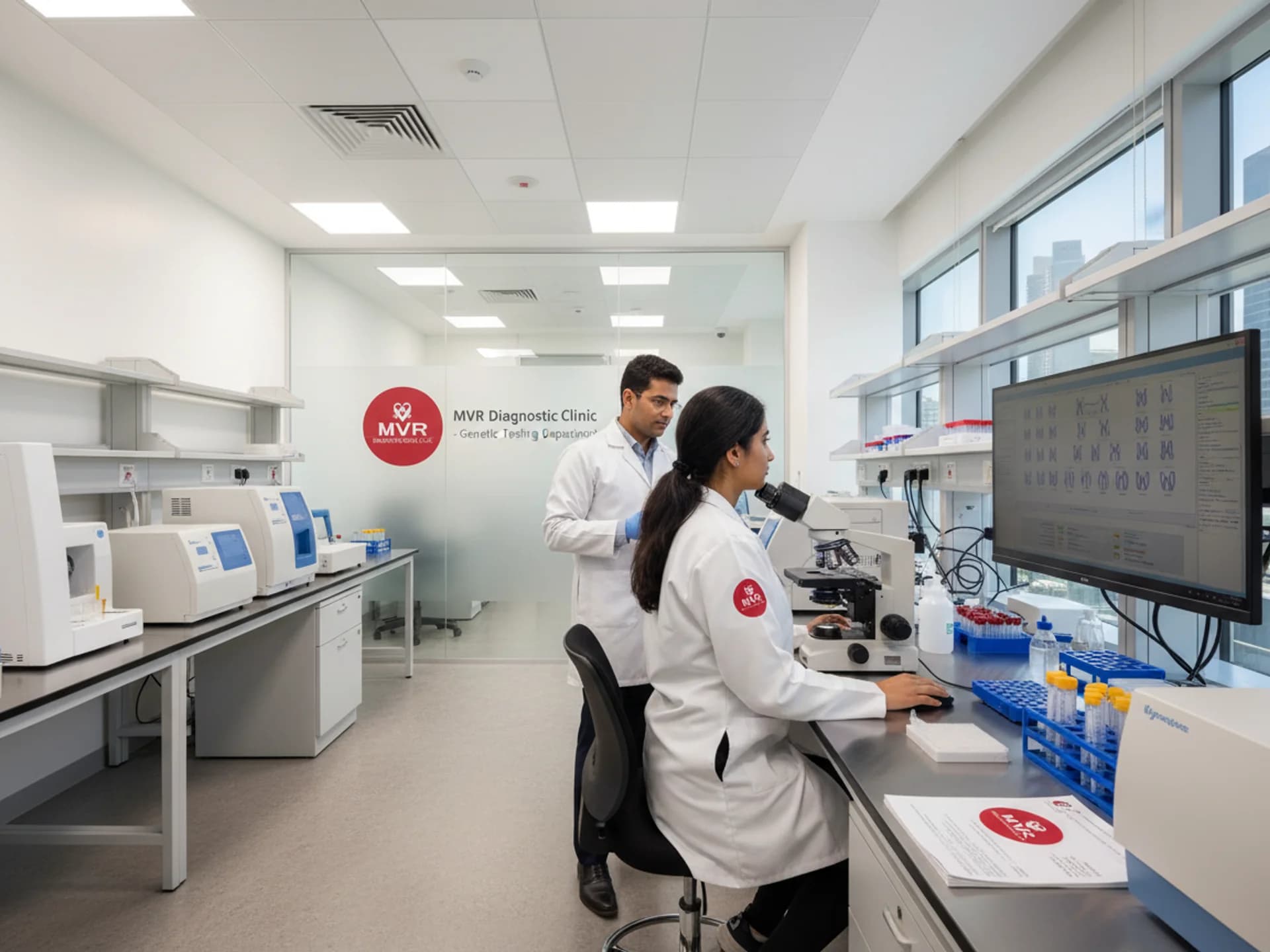  
الاختبار الجيني - اختبار تكرار الحذف - Healthcare service image