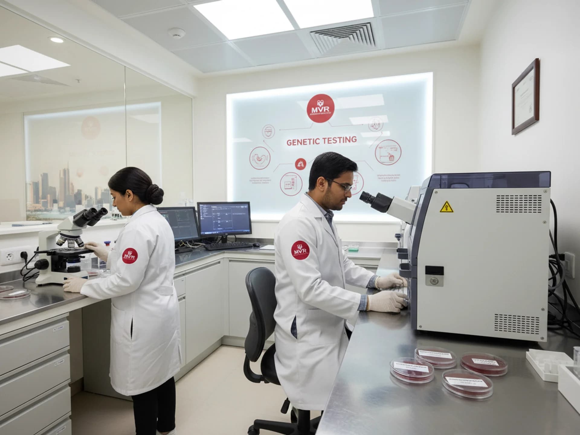  
الاختبار الجيني - نتيجة الحمل - Healthcare service image