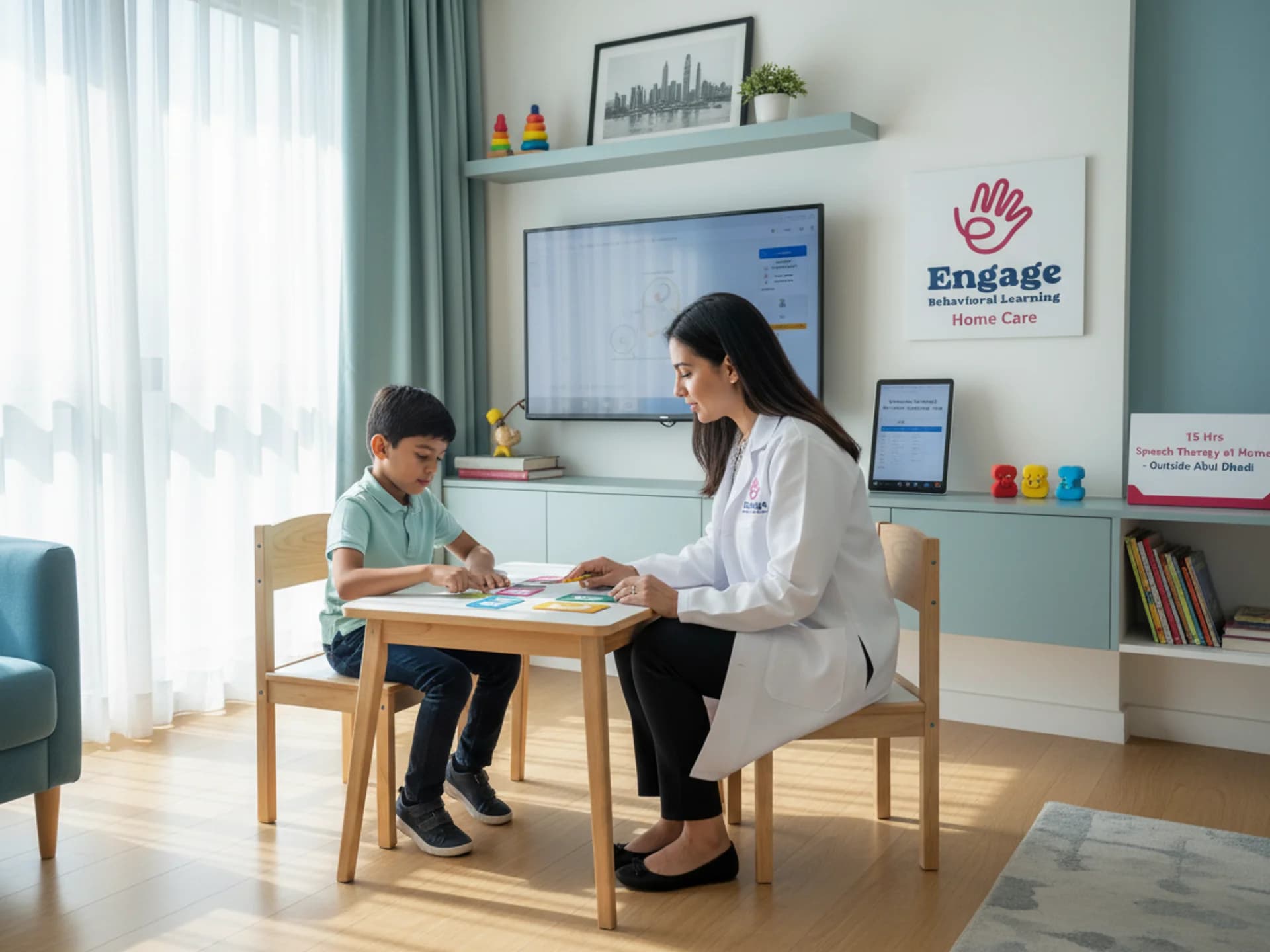  
١٥ ساعة علاج نطق في المنزل - خارج أبوظبي - Healthcare service image