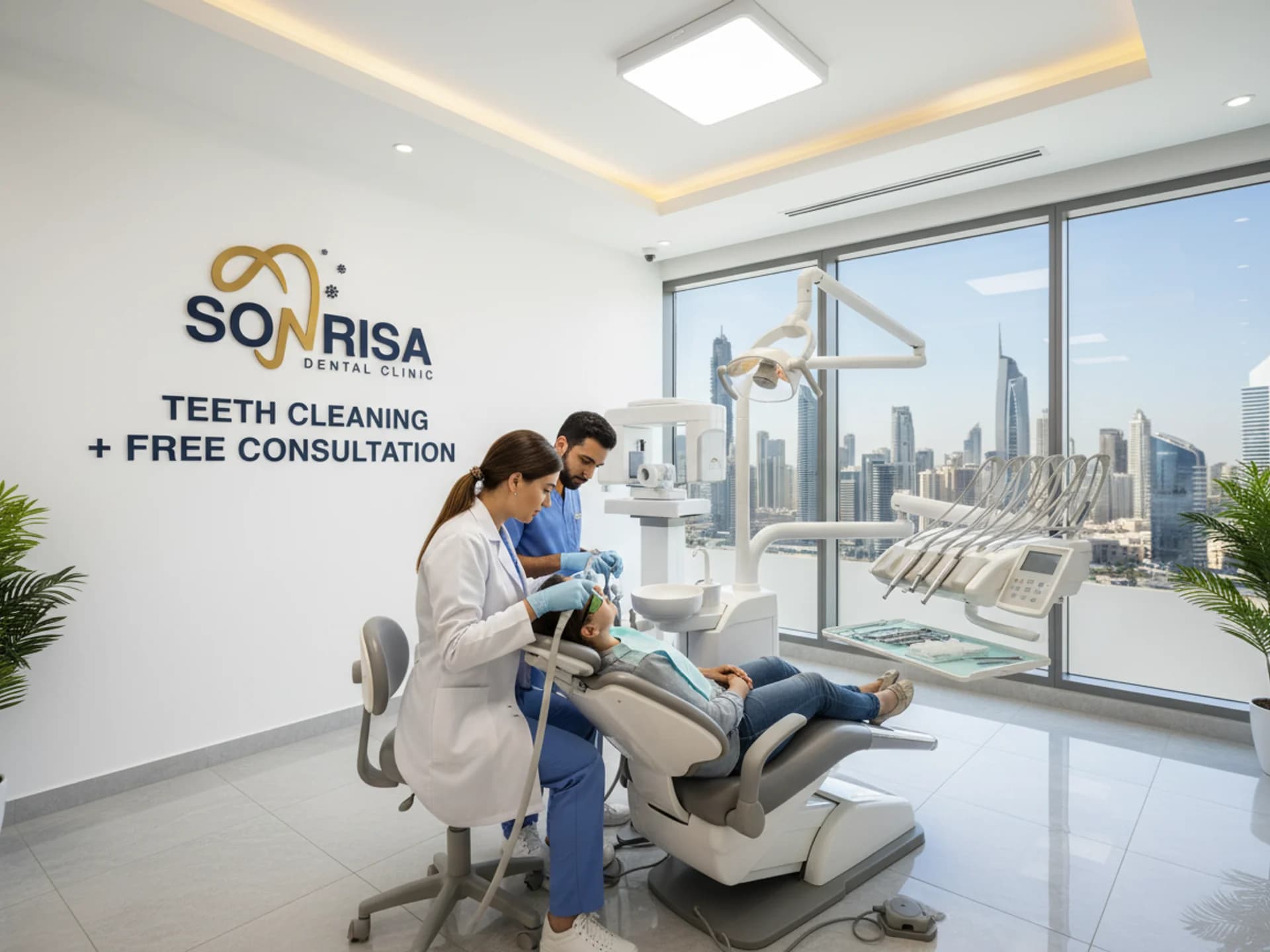  
Teeth Cleaning + Free Consultation - Healthcare service image