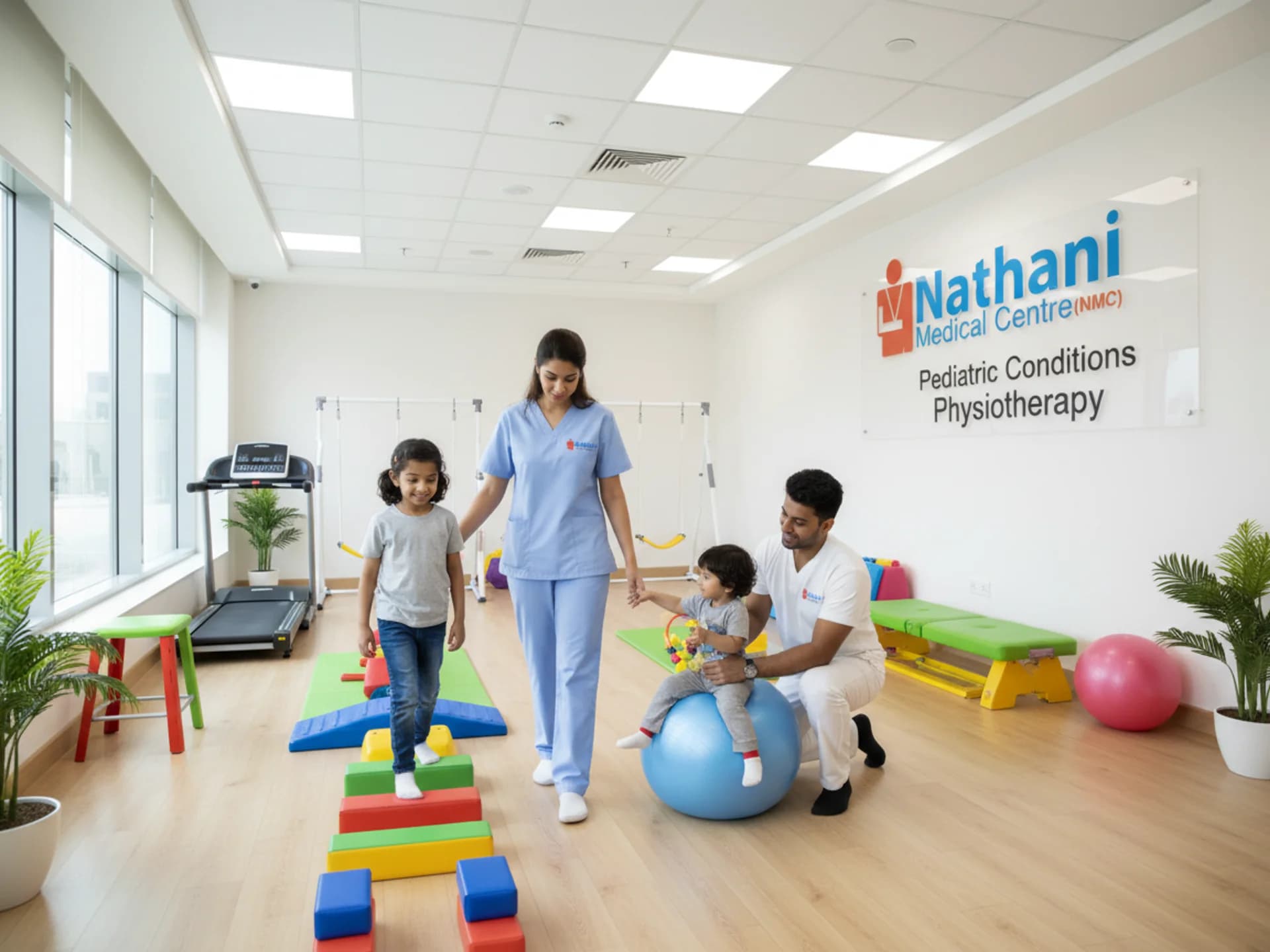  
العلاج الطبيعي لحالات الأطفال - Healthcare service image