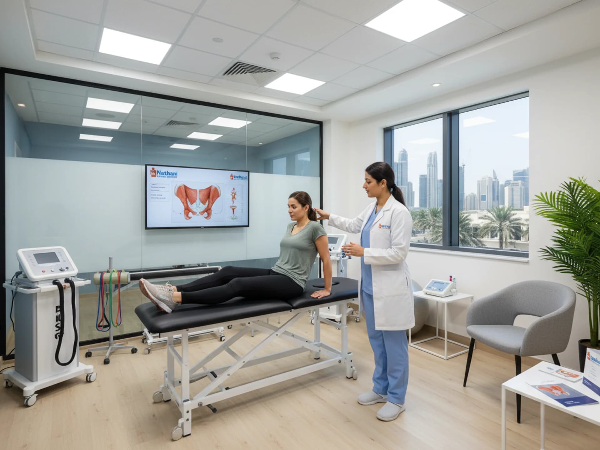  
العلاج الطبيعي لحالات النساء (منطقة الحوض) - Healthcare service image