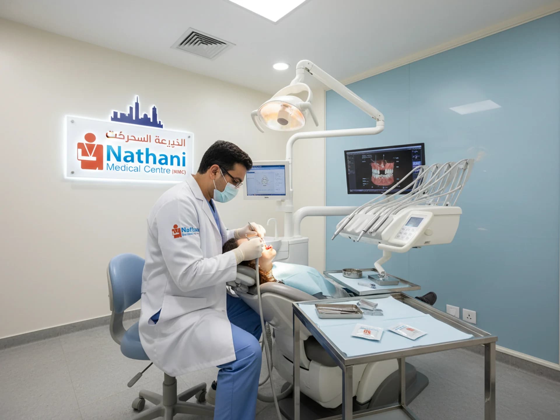  
خلع الأسنان (مع ترقيع العظام أو إجراءات الحفاظ على التجويف) - Healthcare service image