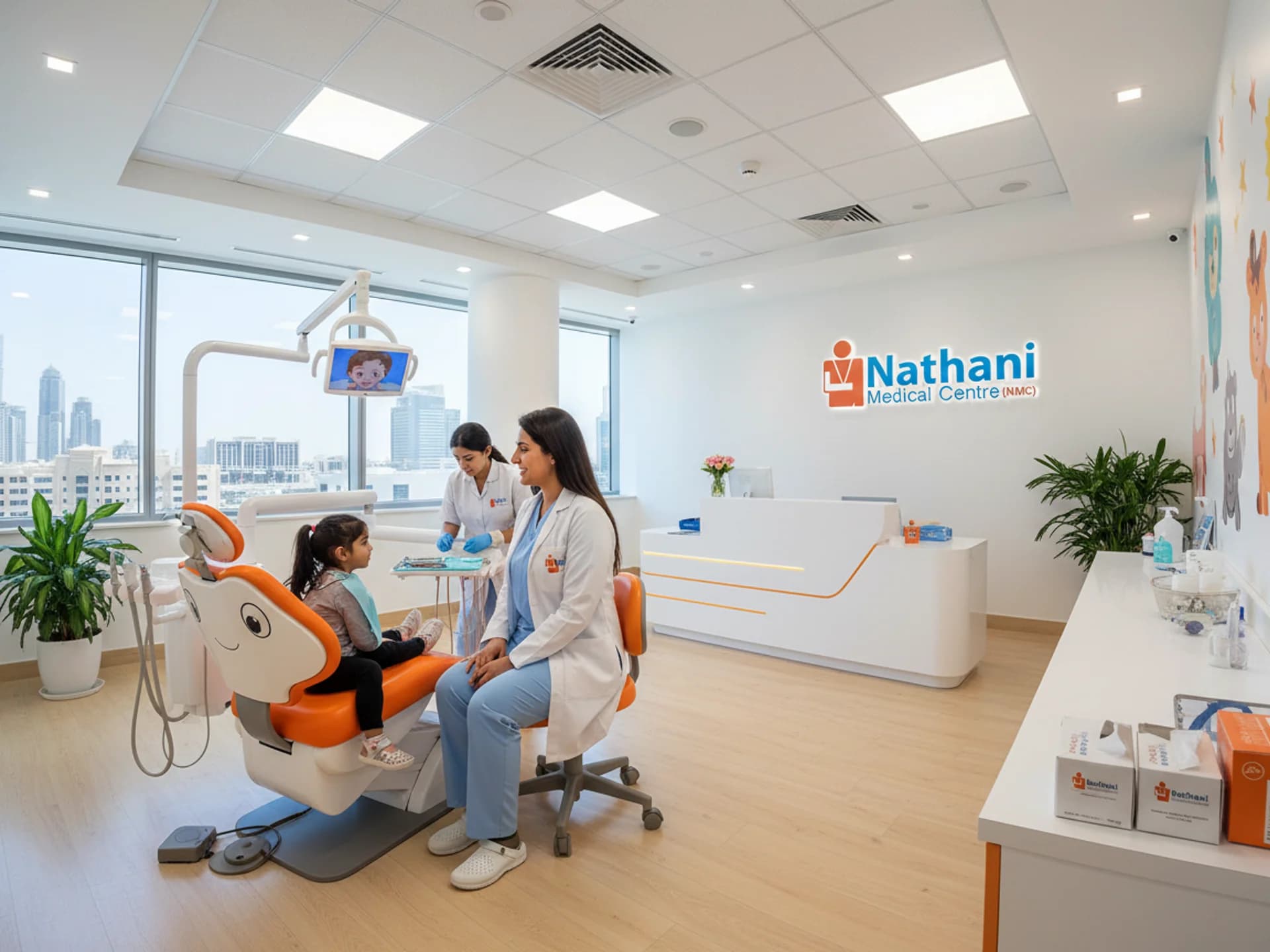  
خدمات رعاية أسنان الأطفال - Healthcare service image