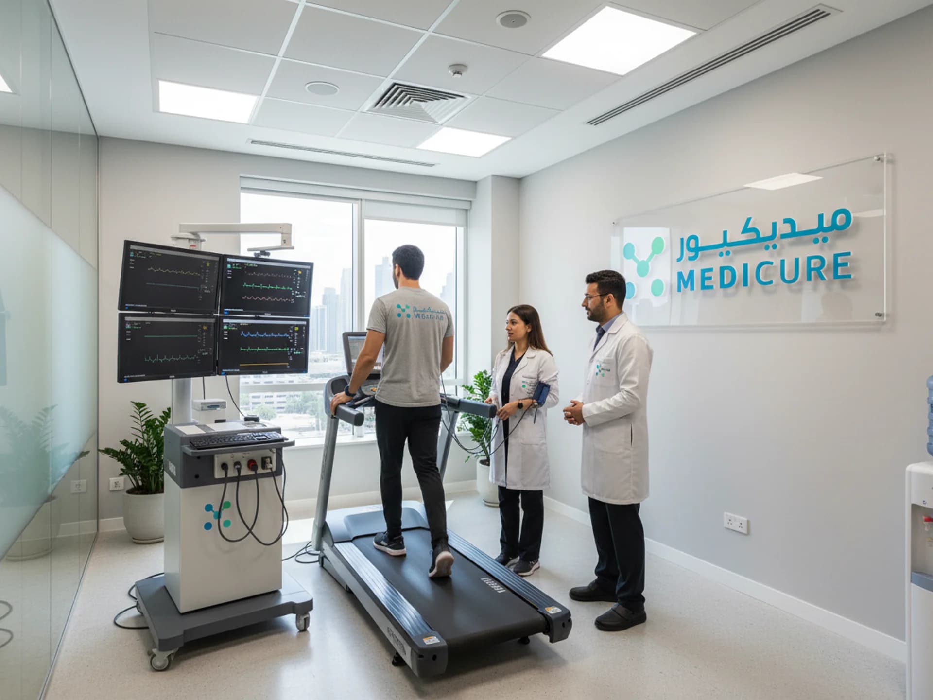  
اختبار إجهاد القلب والأوعية الدموية - Healthcare service image