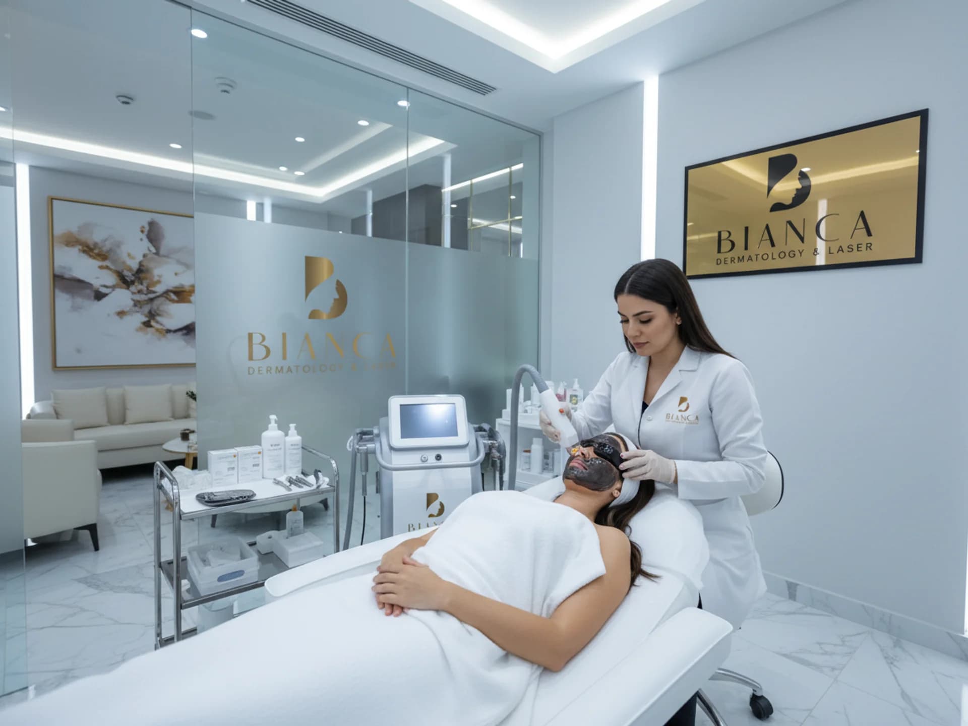  
تقشير الكربون للوجه - Healthcare service image