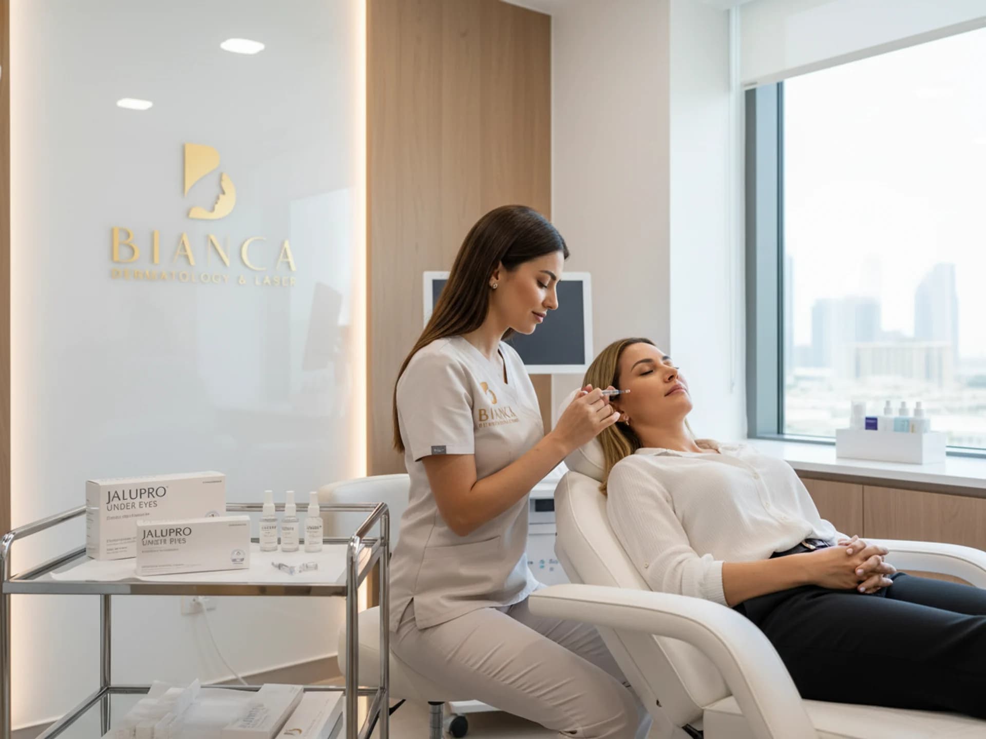  
جالوبرو تحت العينين - Healthcare service image