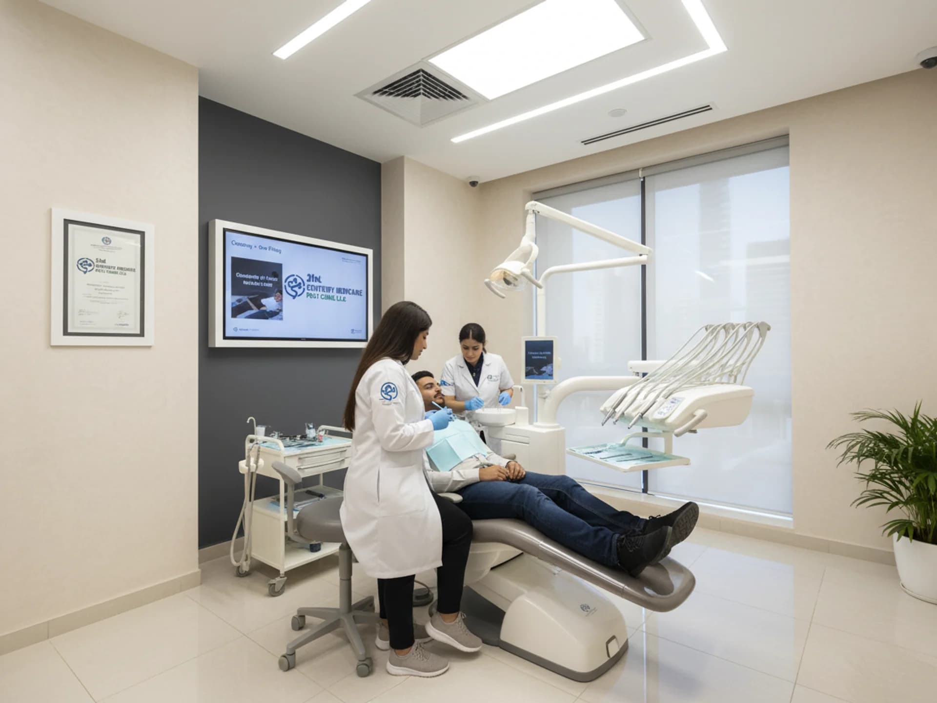  
تنظيف + حشوة واحدة - Healthcare service image