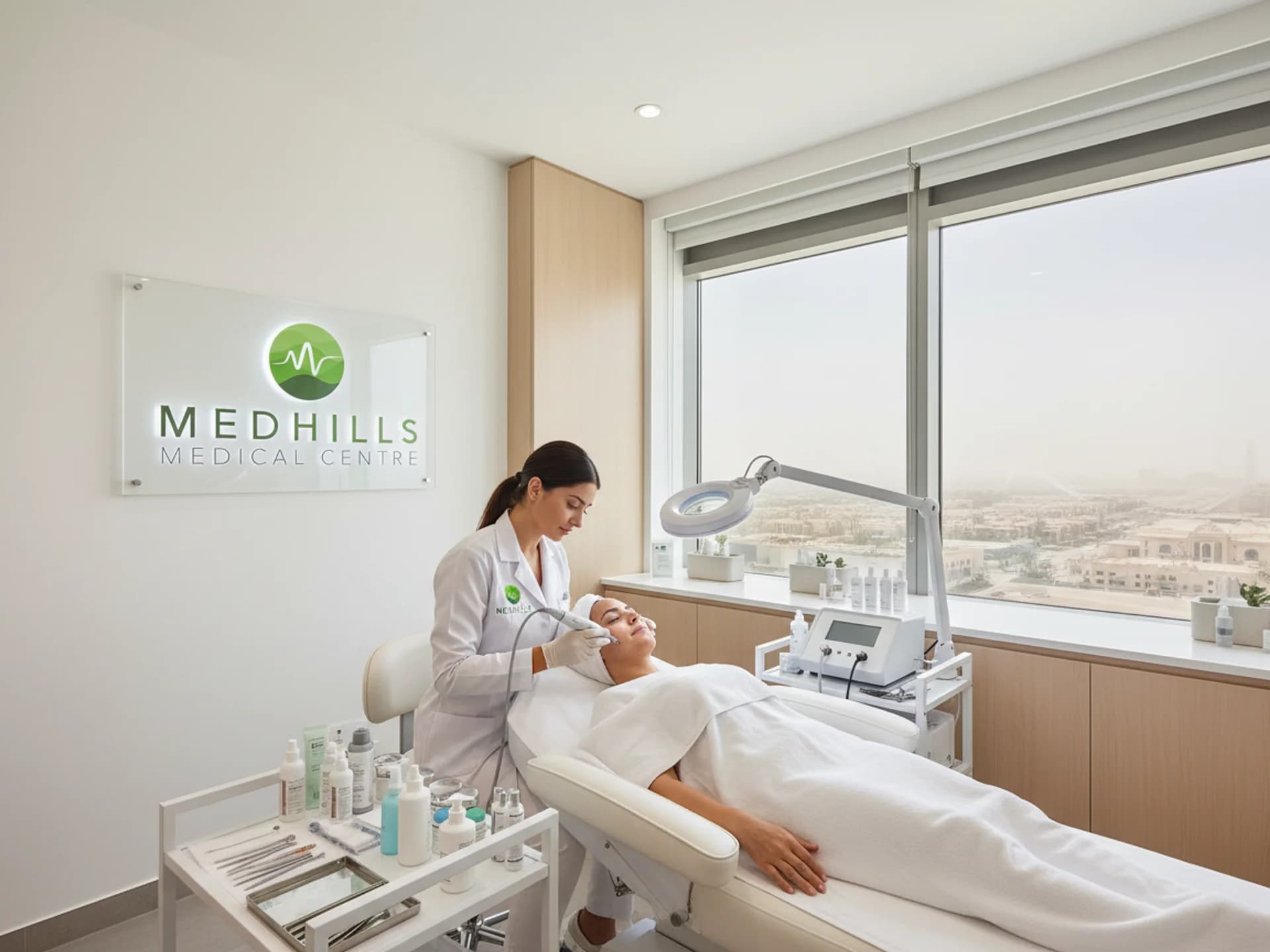  
علاج تصغير المسام للوجه بتقنية الوخز بالإبر الدقيقة واستخراج الرؤوس السوداء - Healthcare service image