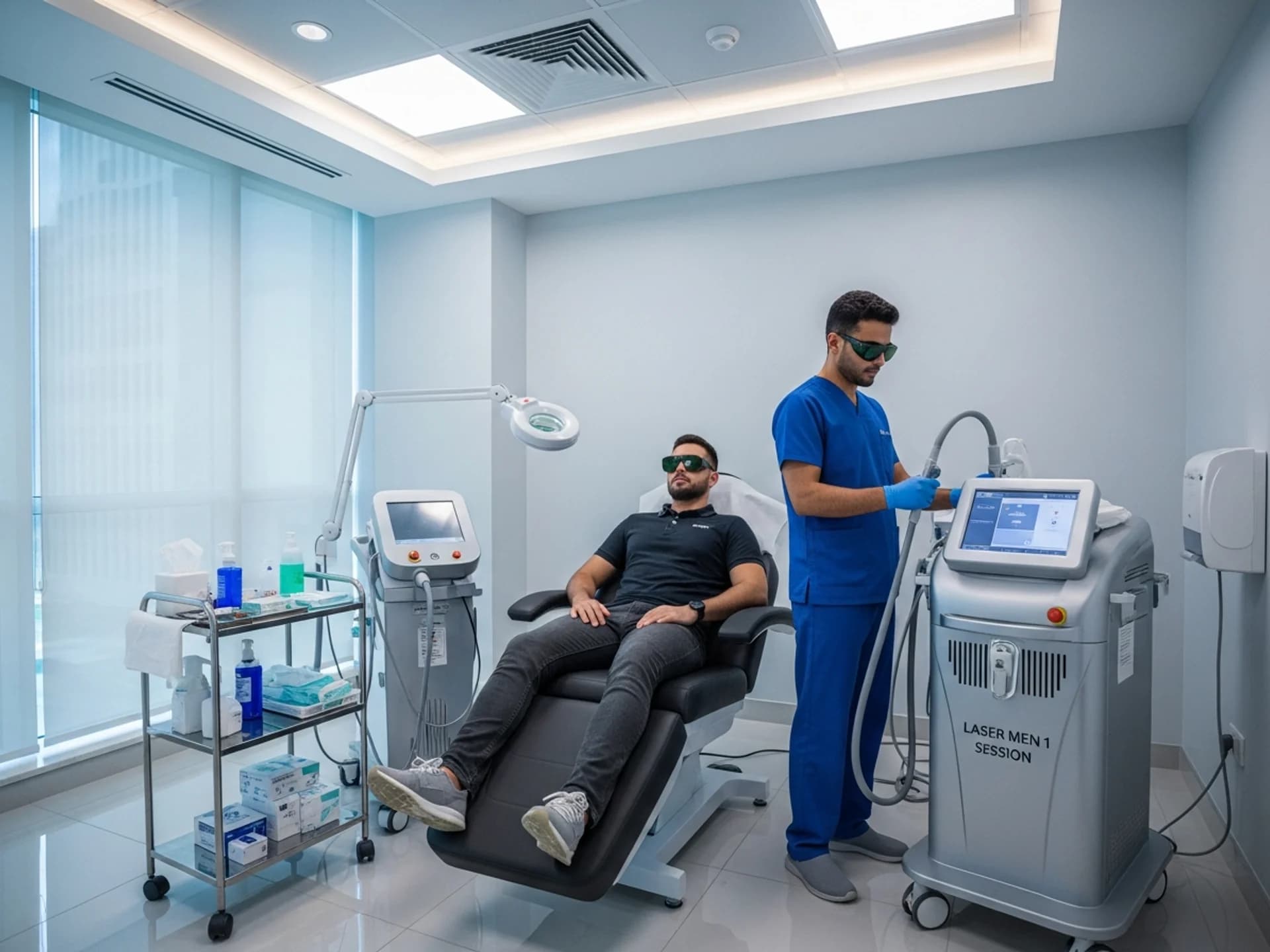  
جلسة ليزر واحدة للرجال - Healthcare service image