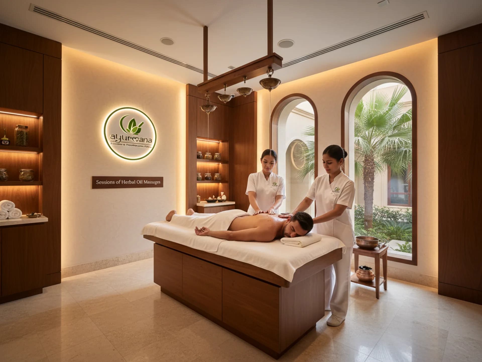 Dr. Anjali Jishnu
25 Sessions of Herbal Oil Massages - Professional healthcare practitioner