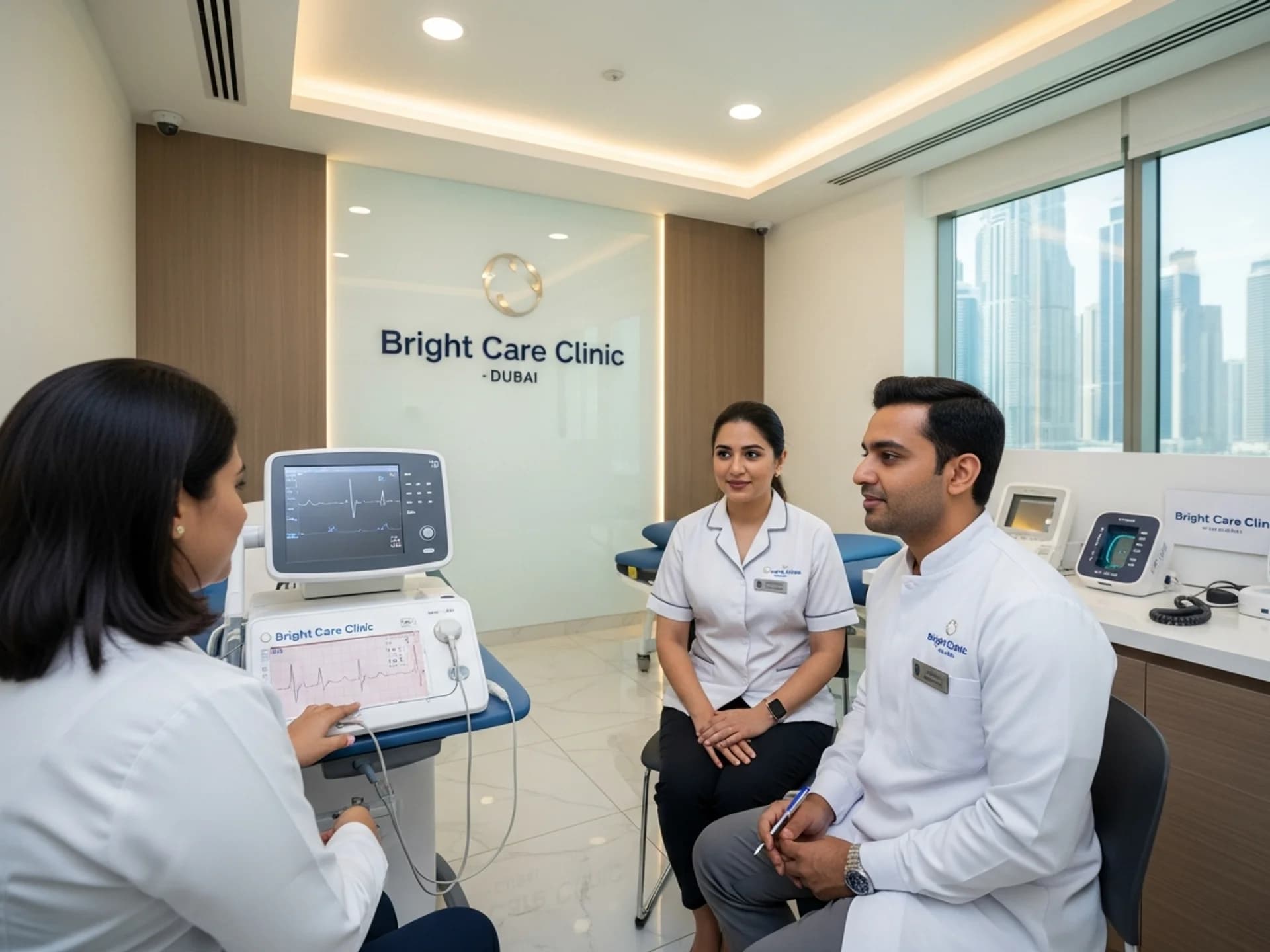 Dr. Vineet Kumar Gupta
Consultation and Electrocardiogram - Professional healthcare practitioner