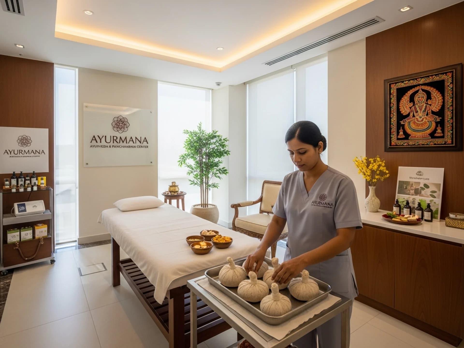  
Ayurvedic Local Kizhi Therapies - Healthcare service image