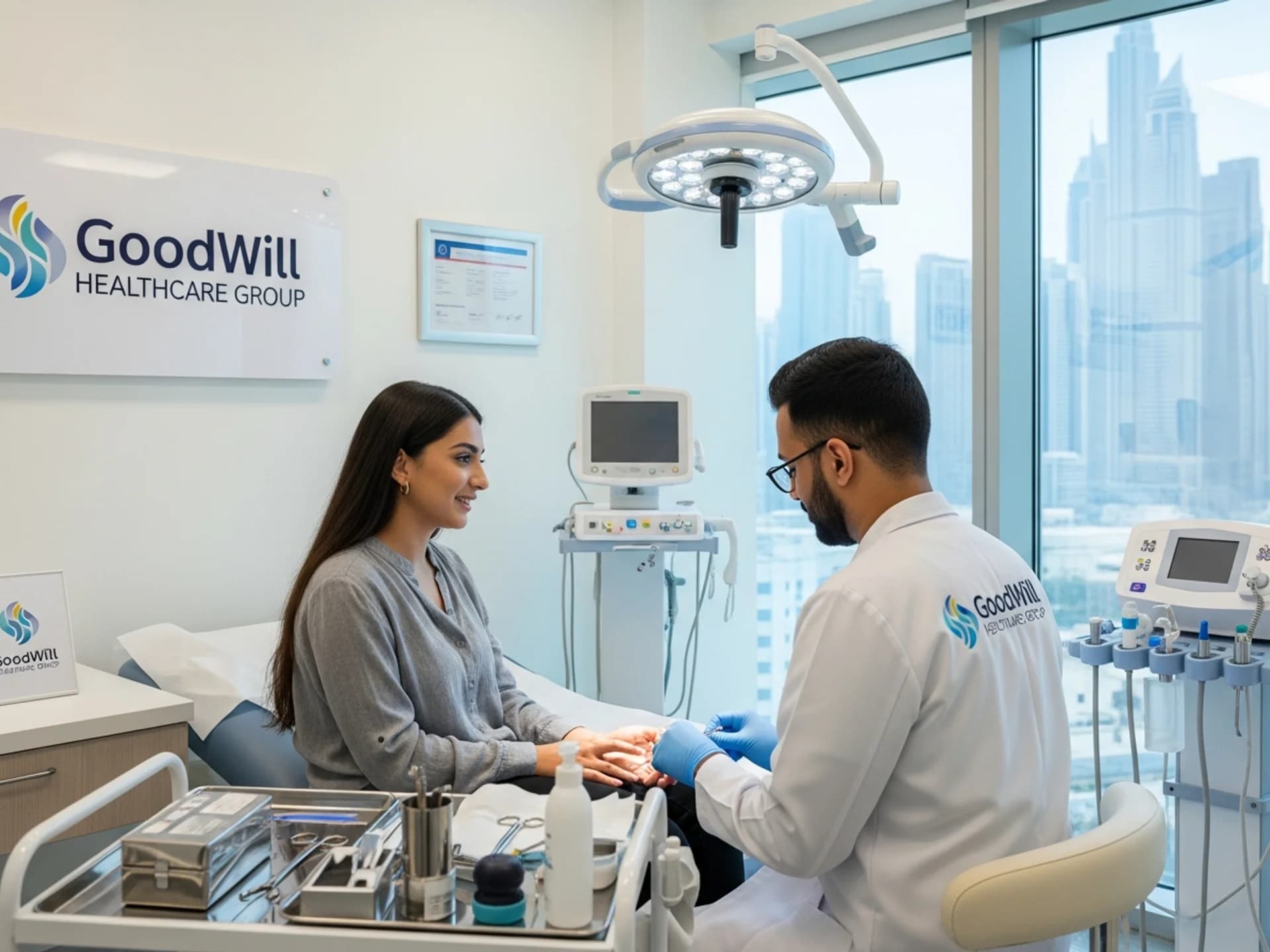 Dr. Benatt George
Consultation and Simple Repair of Superficial Wound  - Professional healthcare practitioner