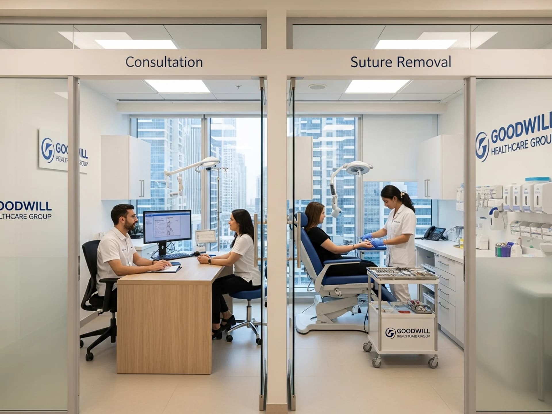 Dr. Benatt George
Consultation and Suture Removel - Professional healthcare practitioner