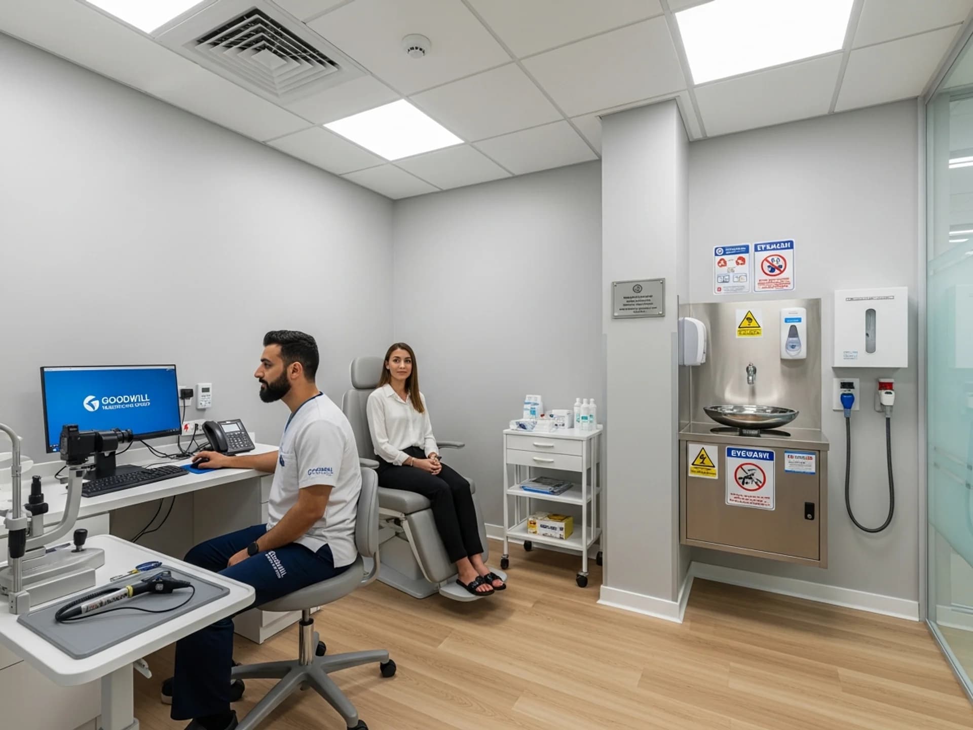 دكتور. بينات جورج
الاستشارة وغسل العين - Professional healthcare practitioner