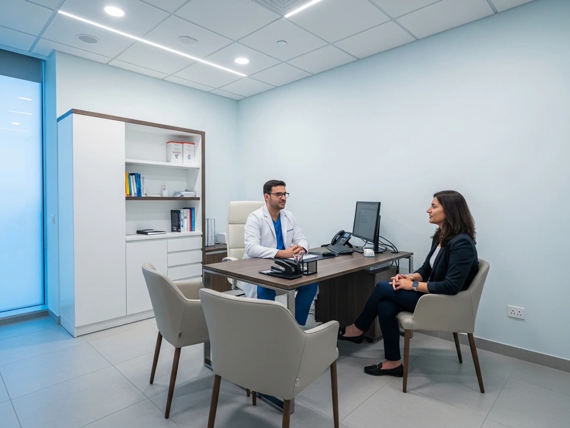 Dr. Benatt George
Consultation and Dressing - Professional healthcare practitioner