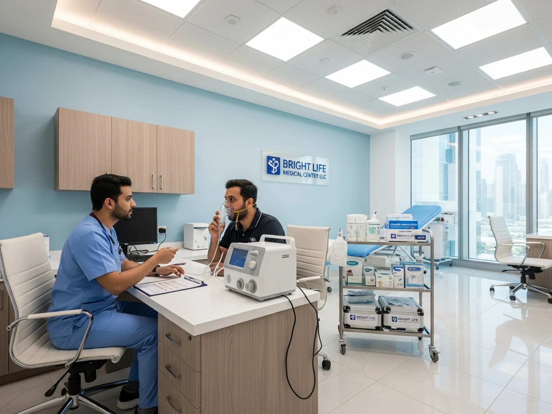 دكتور. محمد عبد الرحمن
الاستشارة واستنشاق مجرى الهواء - Professional healthcare practitioner