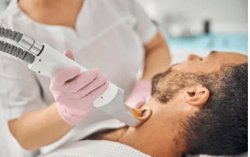  
لحية الرجال جلسة واحدة - Healthcare service image